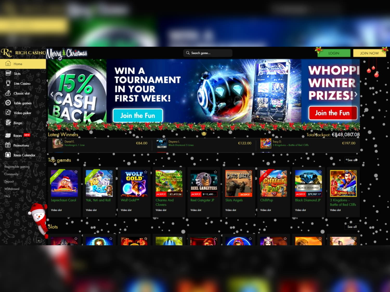 30 безплатни завъртания в Casino Max